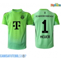Camisa de time de futebol Bayern Munich Manuel Neuer #1 Goleiro Replicas 1º Equipamento 2025-26 Manga Curta